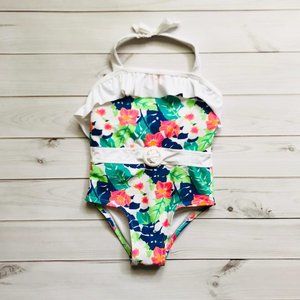 NWT Janie and Jack Swim Sun Repeat Floral Swimsuit 3